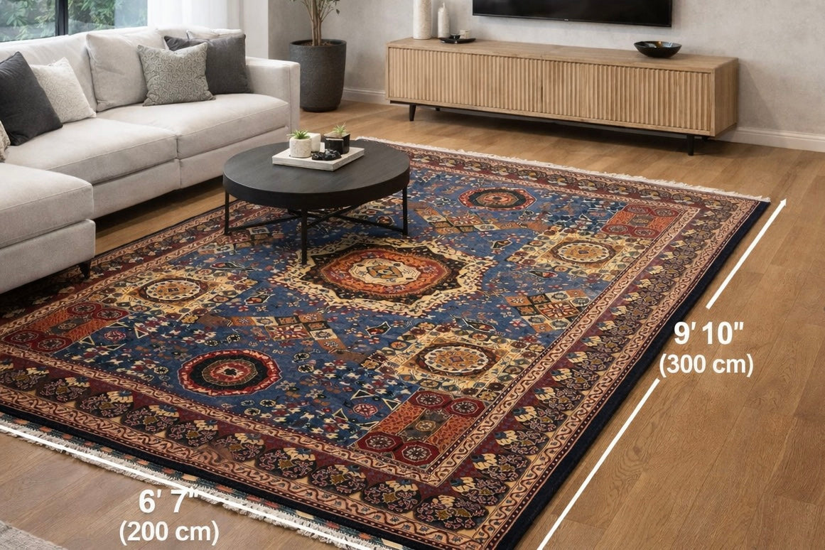 Authentic Handcrafted Afghan Carpet